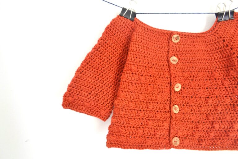 baby cardigan crochet pattern