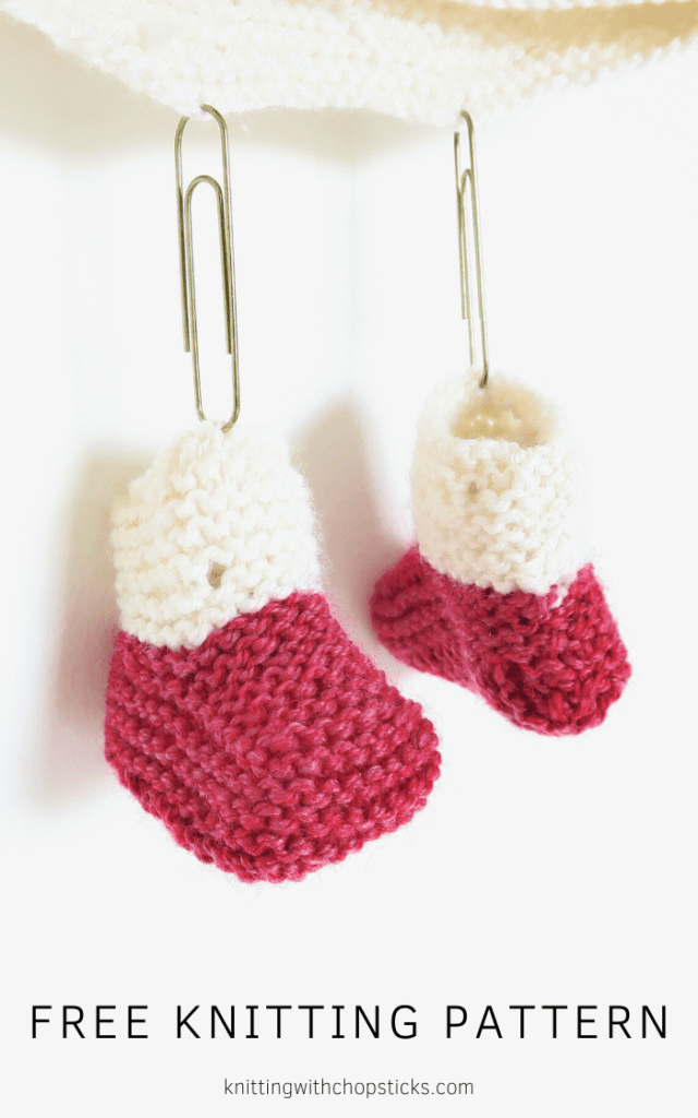 strawberry seed baby booties knitting pattern free