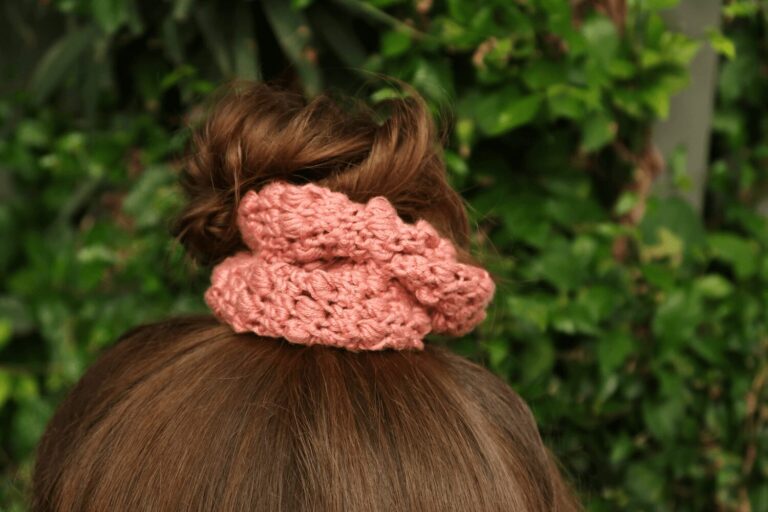 Summer Berries Scrunchies crochet pattern FREE