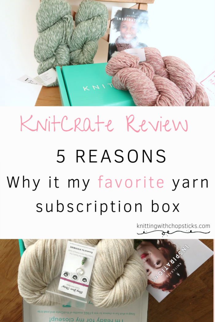 Knitcrate Review Favorite Knitting and Crochet Subscription Box Review
