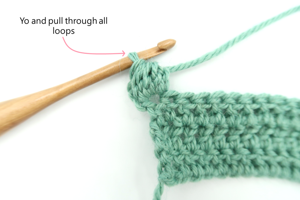 How to crochet the bobble stitch tutorial step 3