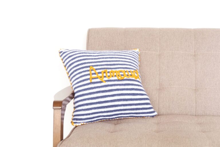 Baby name pillow crochet pattern
