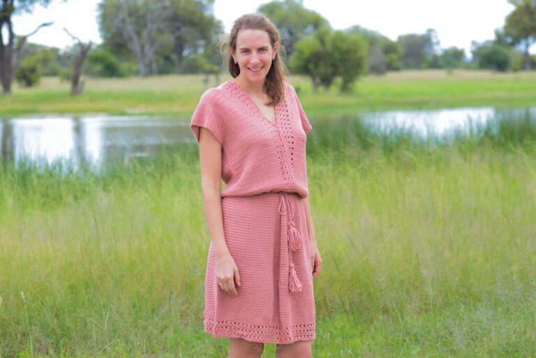 Cache Coeur Free Dress Crochet Pattern