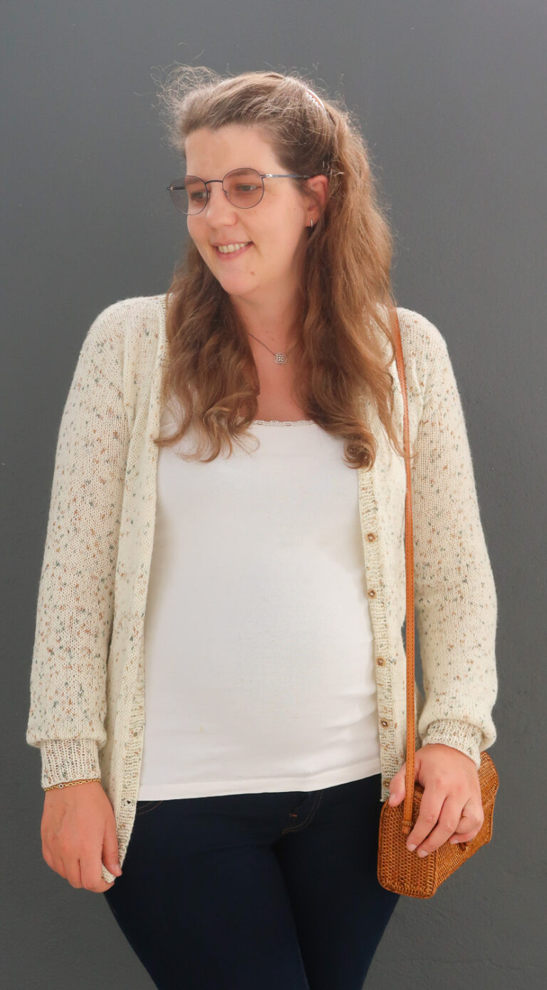 simple knit cardigan pattern