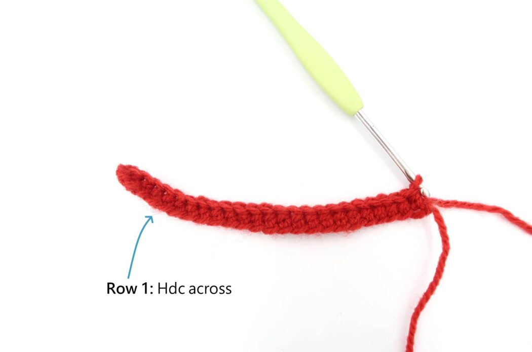 easy crochet stitch pattern step 1