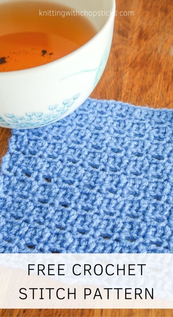 Cat's Eye easy crochet stitch pattern