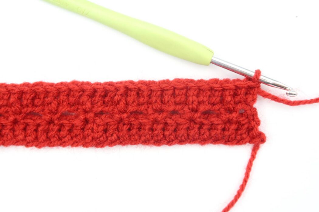 free crochet stitch pattern step 3