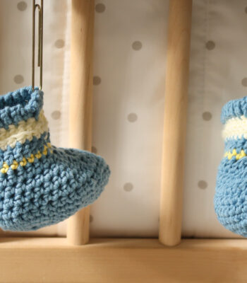 Boutchou Crochet Baby Booties Pattern