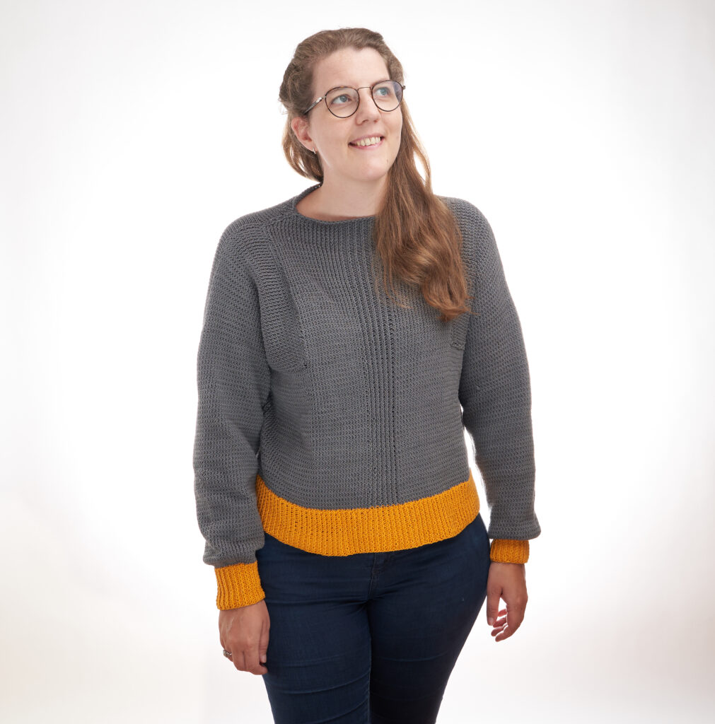 sunshine cropped knit sweater pattern - summer knit sweater