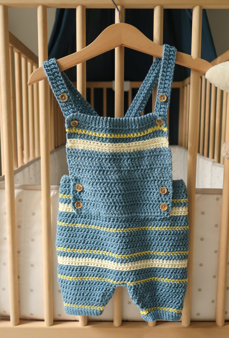 boutchou crochet baby romper pattern