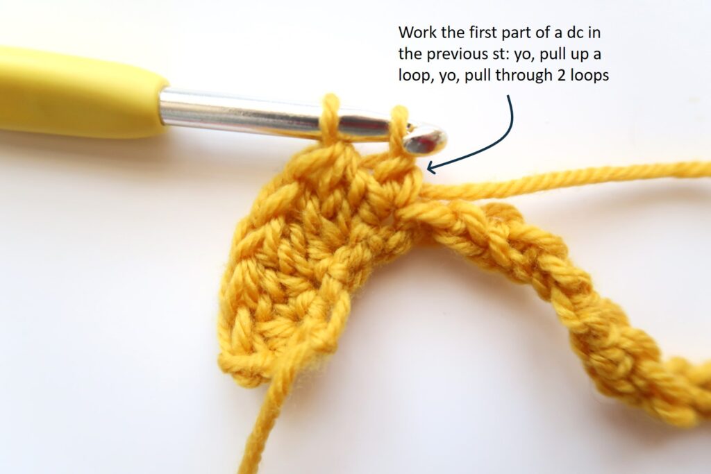 Increase-Decrease Crochet Stitch - Plain crochet stitch pattern