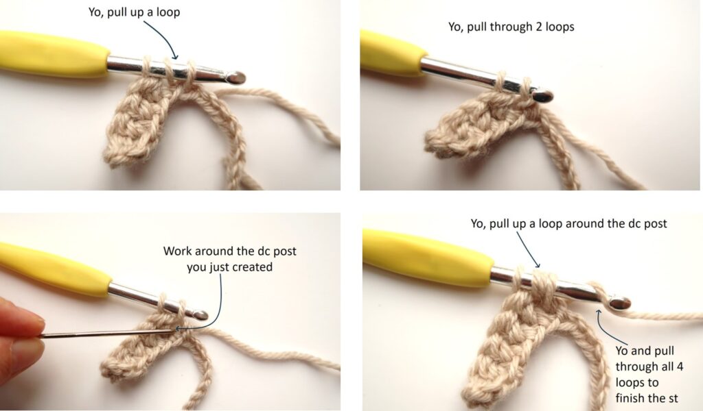 how to do the tornado crochet stitch 