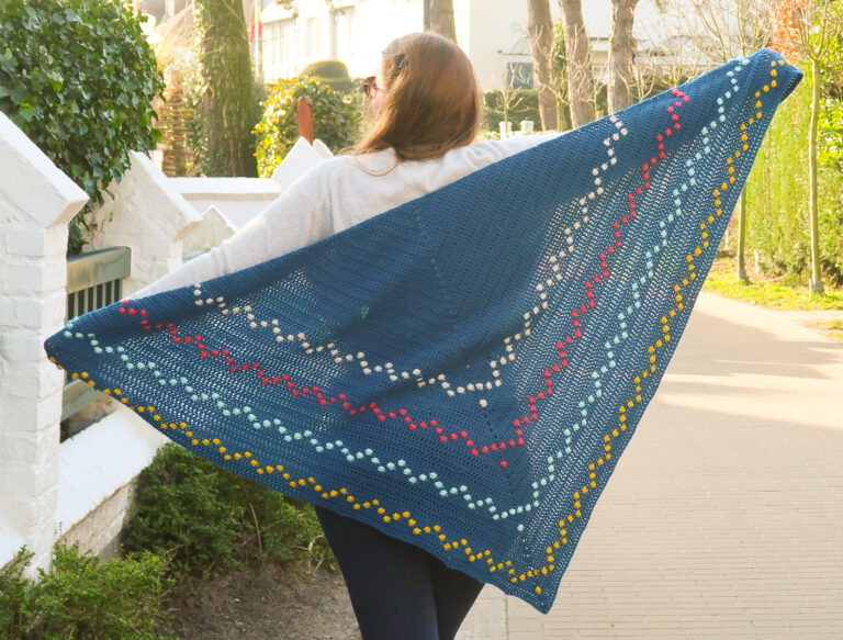 Fairy Lights Shawl Crochet Pattern FREE