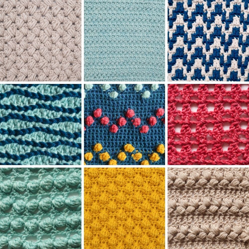 Crochet stitch patterns