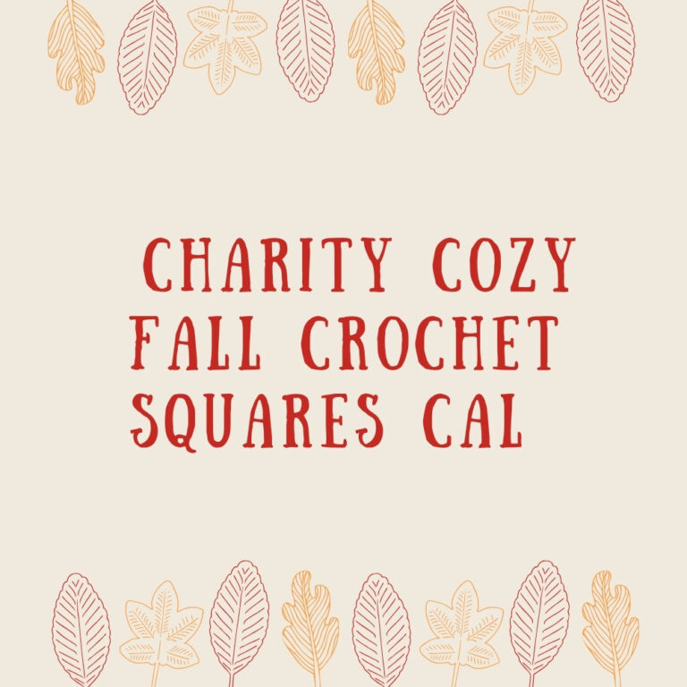 charity cozy fall crochet a long