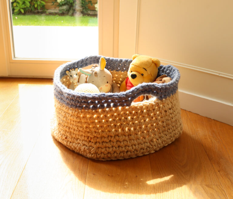 Basile’s Toy Basket Crochet Pattern