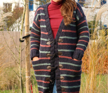 long cardigan knitting pattern free