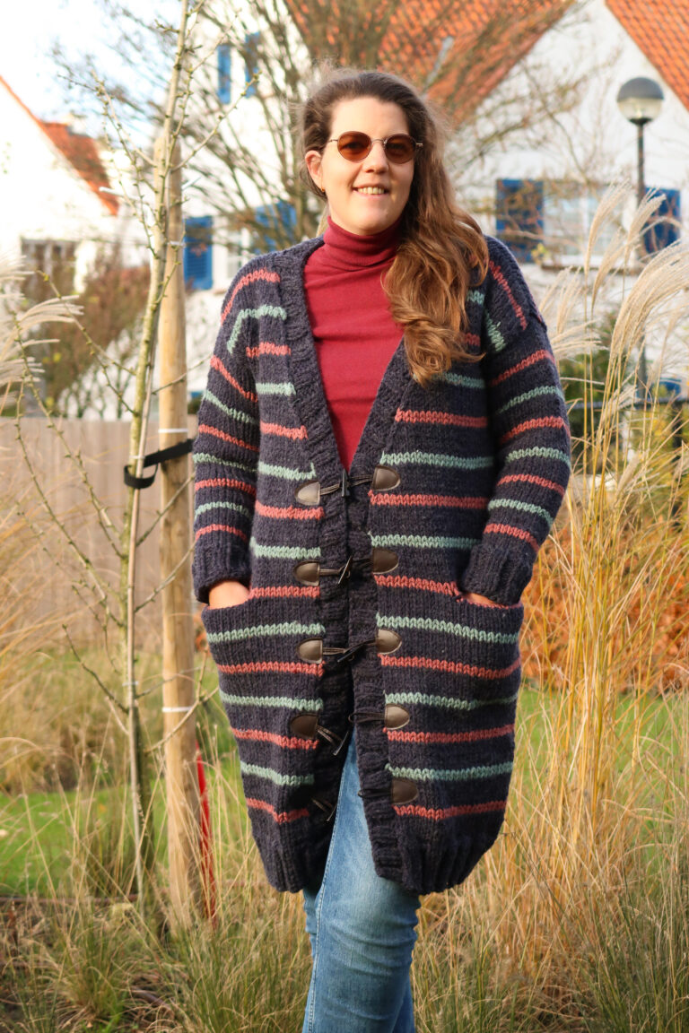 long cardigan knitting pattern free