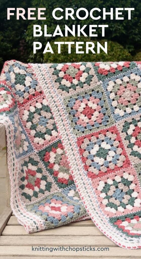 Free Granny Square Crochet Baby Blanket Pattern