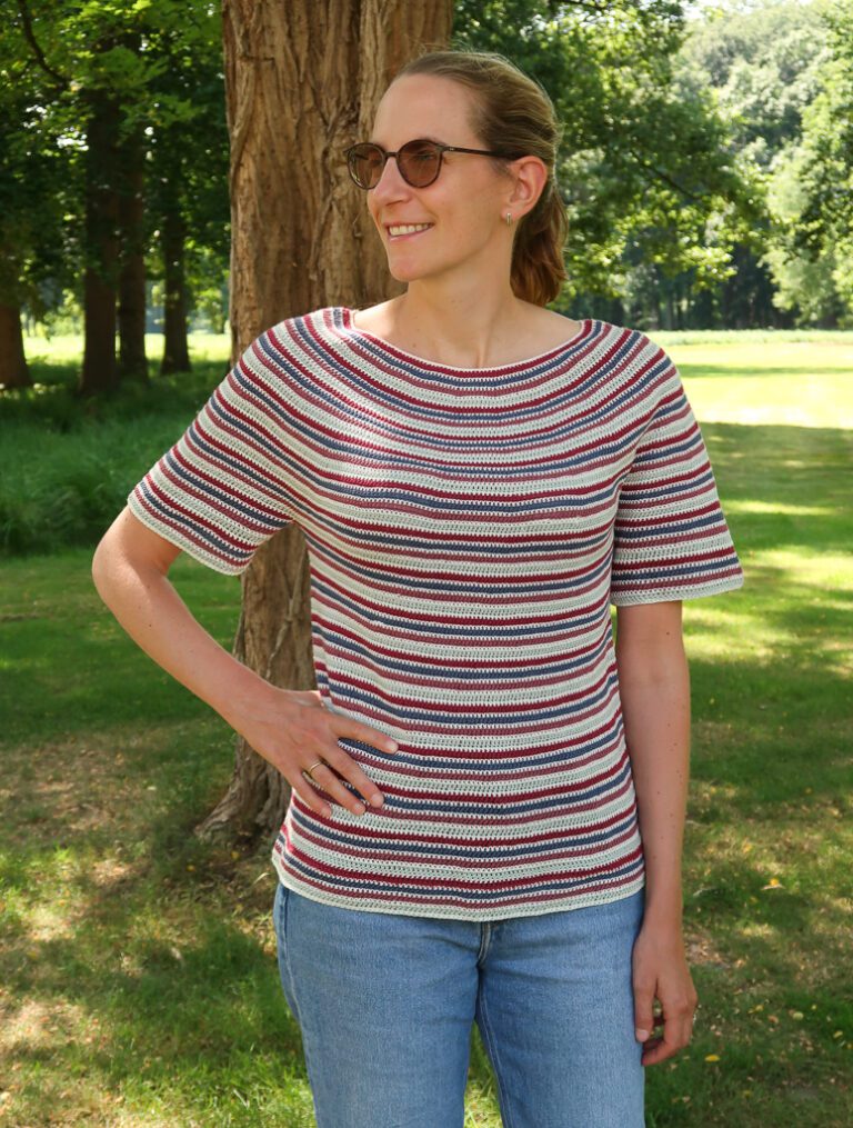 cleo summer top free crochet pattern