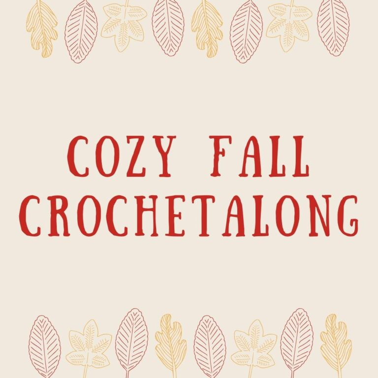 Charity Cozy Fall Crochet-a-Long 2022
