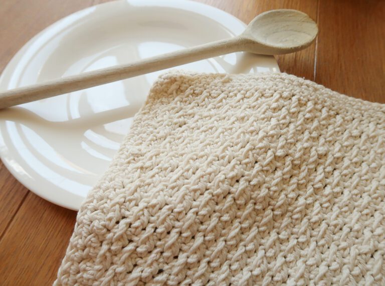 alpine crochet dishcloth pattern