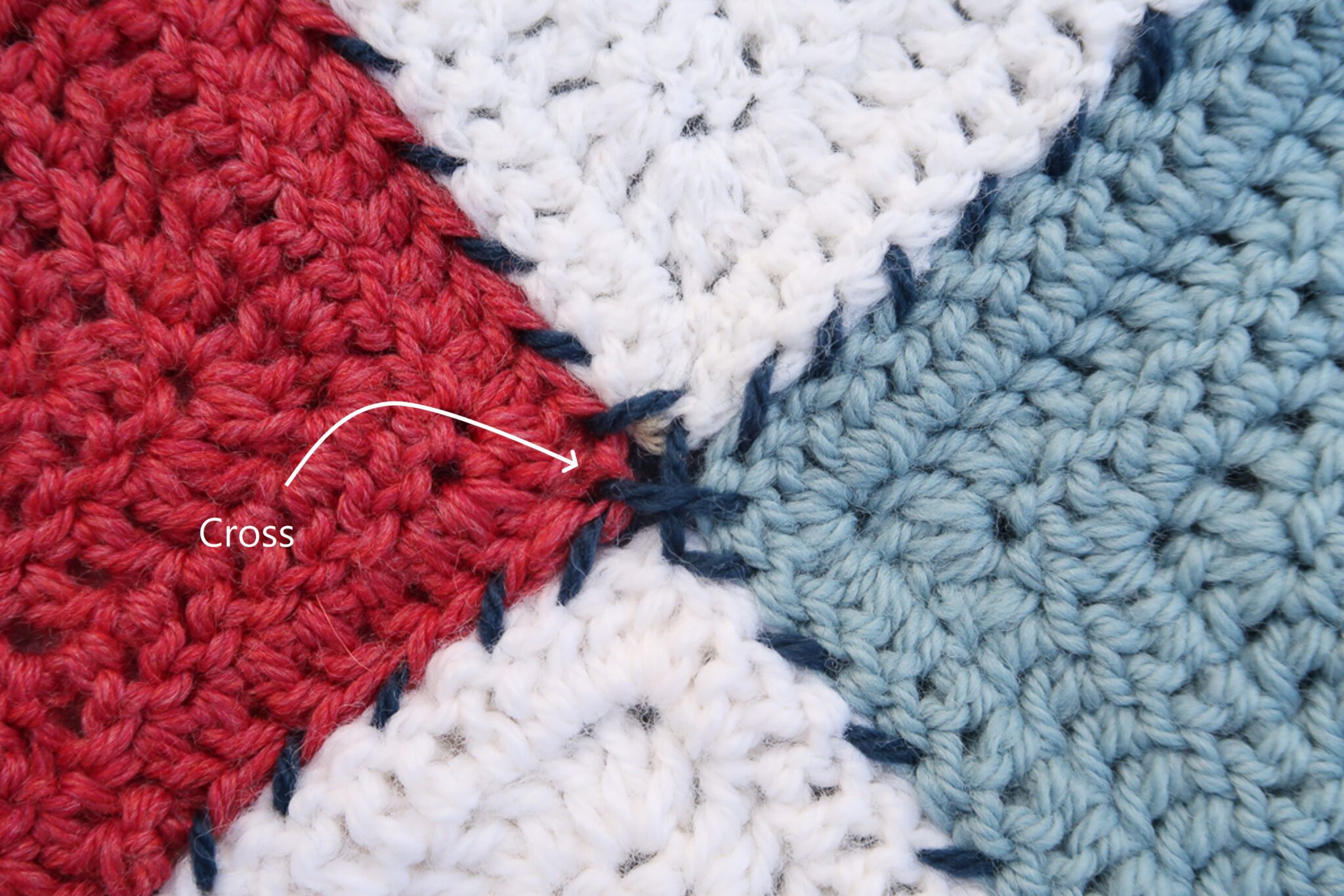 Scrap Yarn Crochet Blanket FREE Pattern - Not So Scrappy Scrap Yarn Blanket
