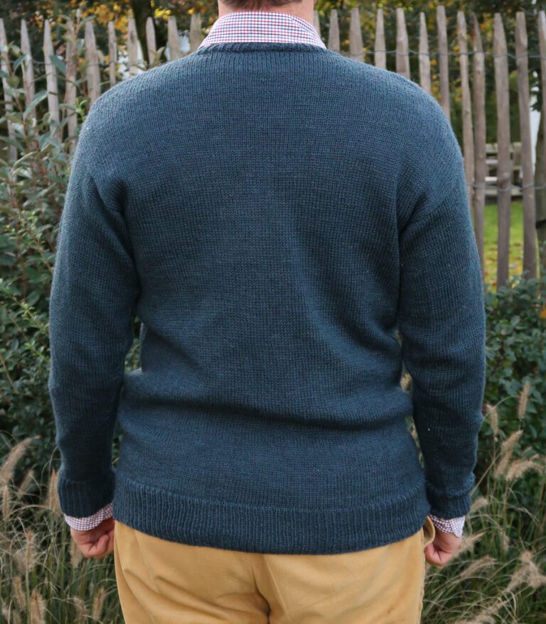 V Neck Men Sweater Knitting Pattern Arnaud's Classic V Neck