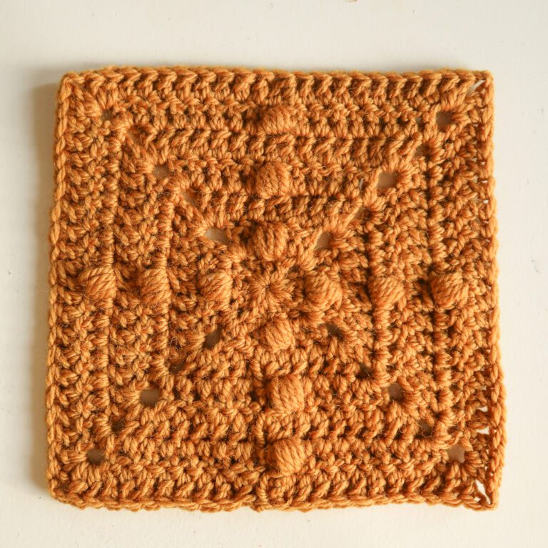 crochet blanket granny square pattern