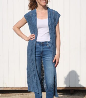 Beach cover up knitting pattern FREE