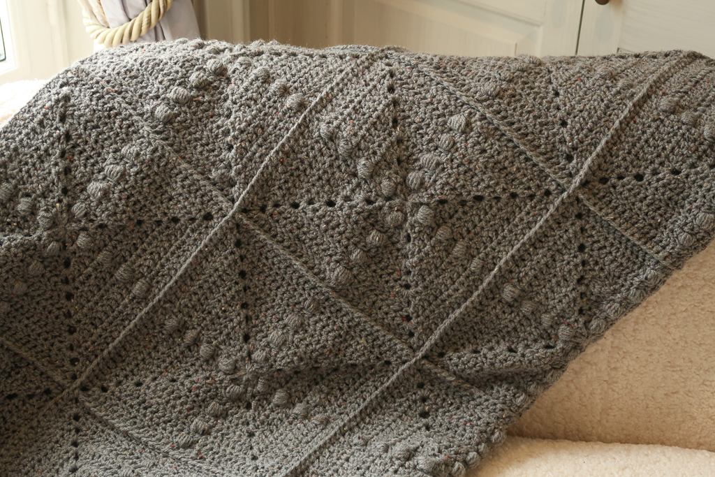 crossroads free easy crochet blanket pattern