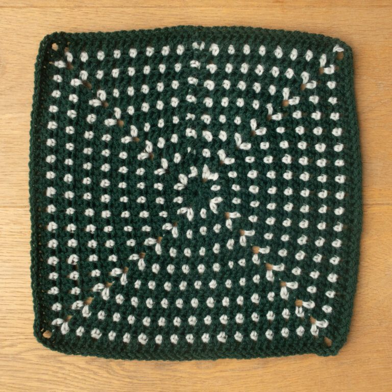 Granny Linen Blanket Square Crochet Pattern