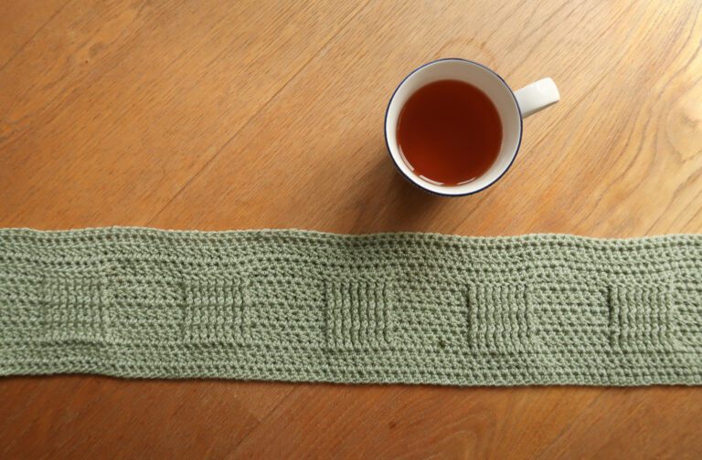 boxy blanket section pattern