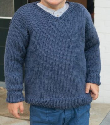boy sweater knitting pattern
