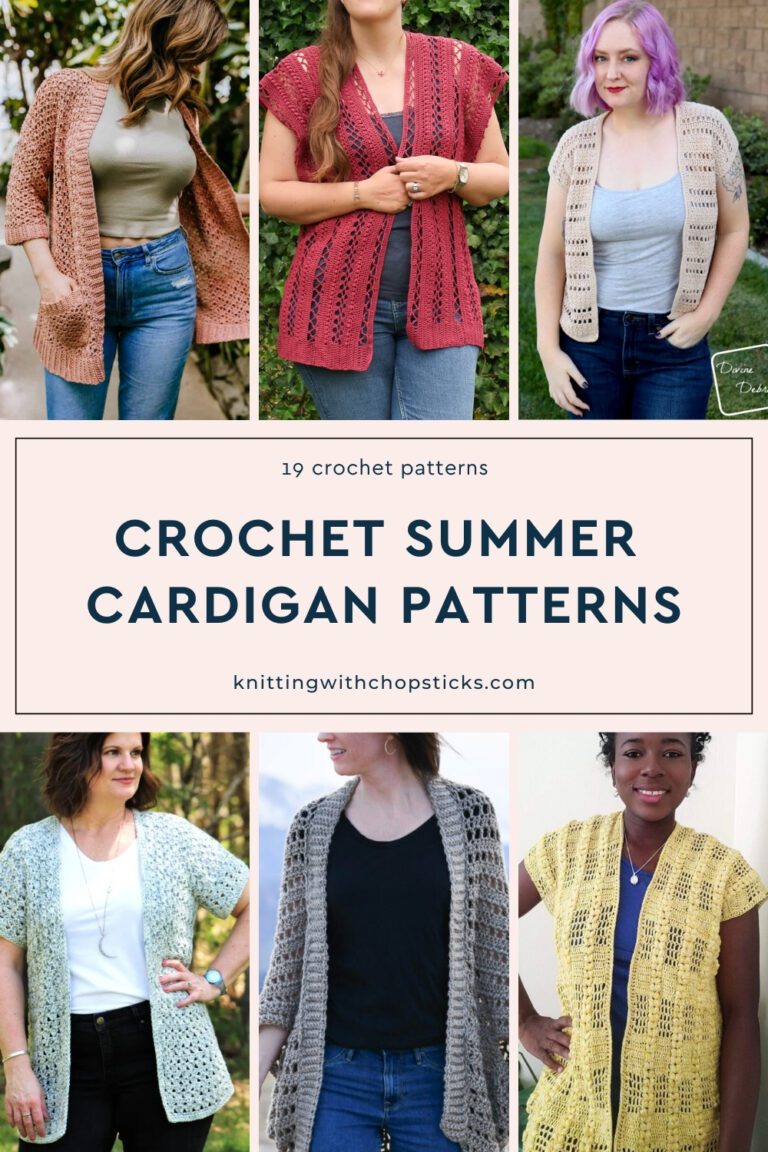 Summer Crochet Cardigans