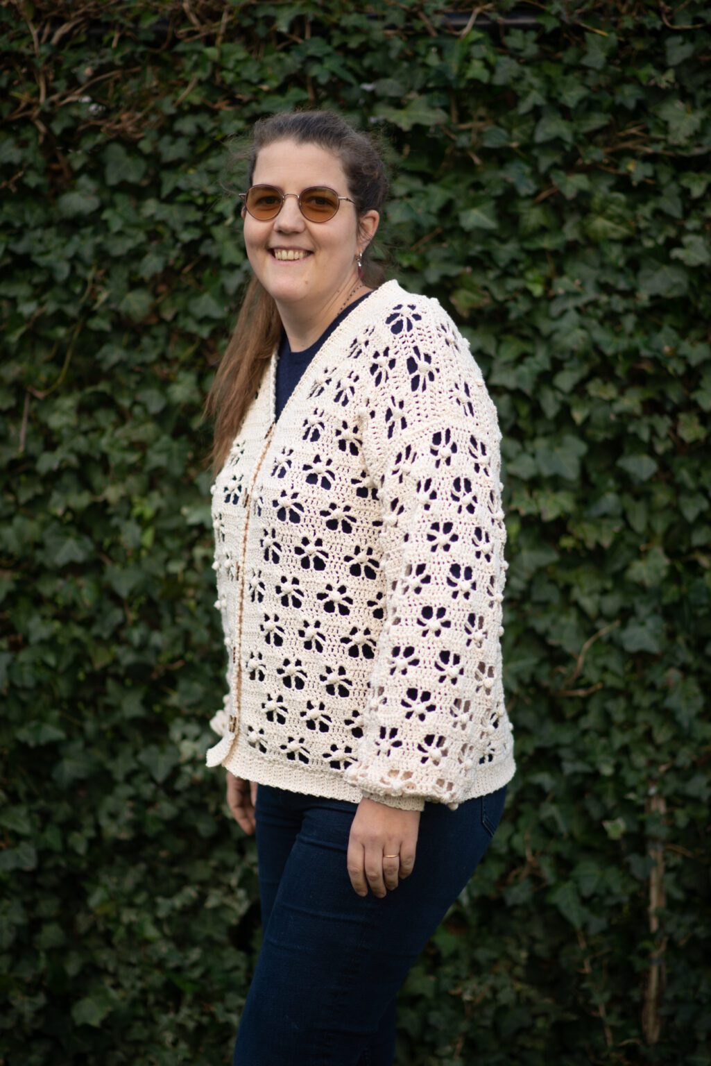 Floral Cardigan Crochet Pattern - Summer Crochet Cardigan