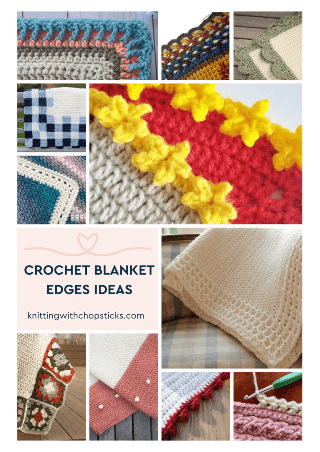 Crochet Blanket Edges Patterns 25 Crochet Blanket Border Ideas