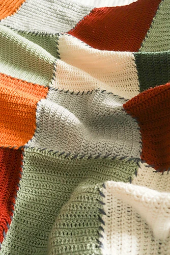 Block Blanket - Crochet - Image 9