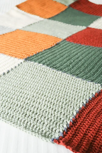 Block Blanket - Crochet - Image 3