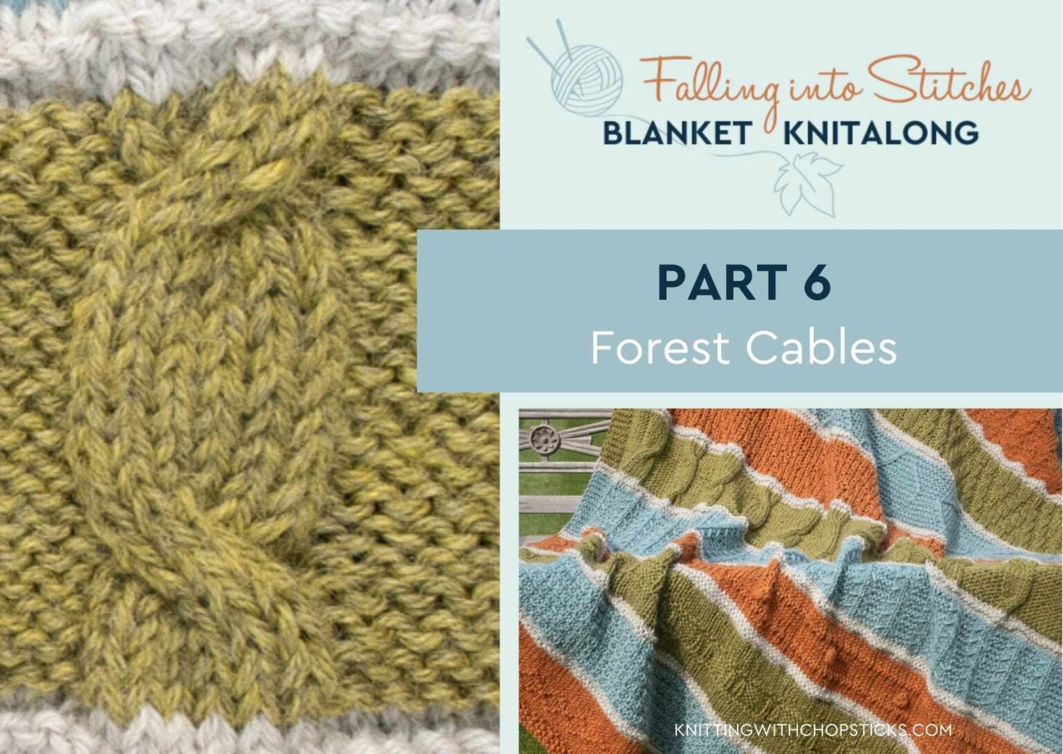 Falling into Stitches Knit-Along | Knitting with Chopsticks