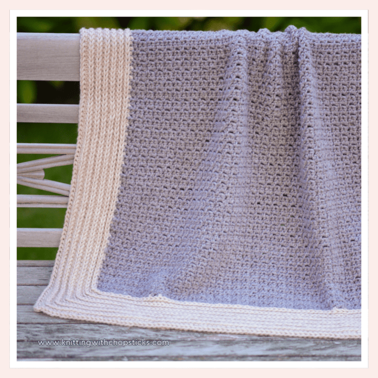 chunky crochet blanket pattern free