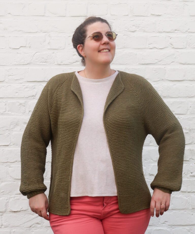 easy cardigan knitting pattern free