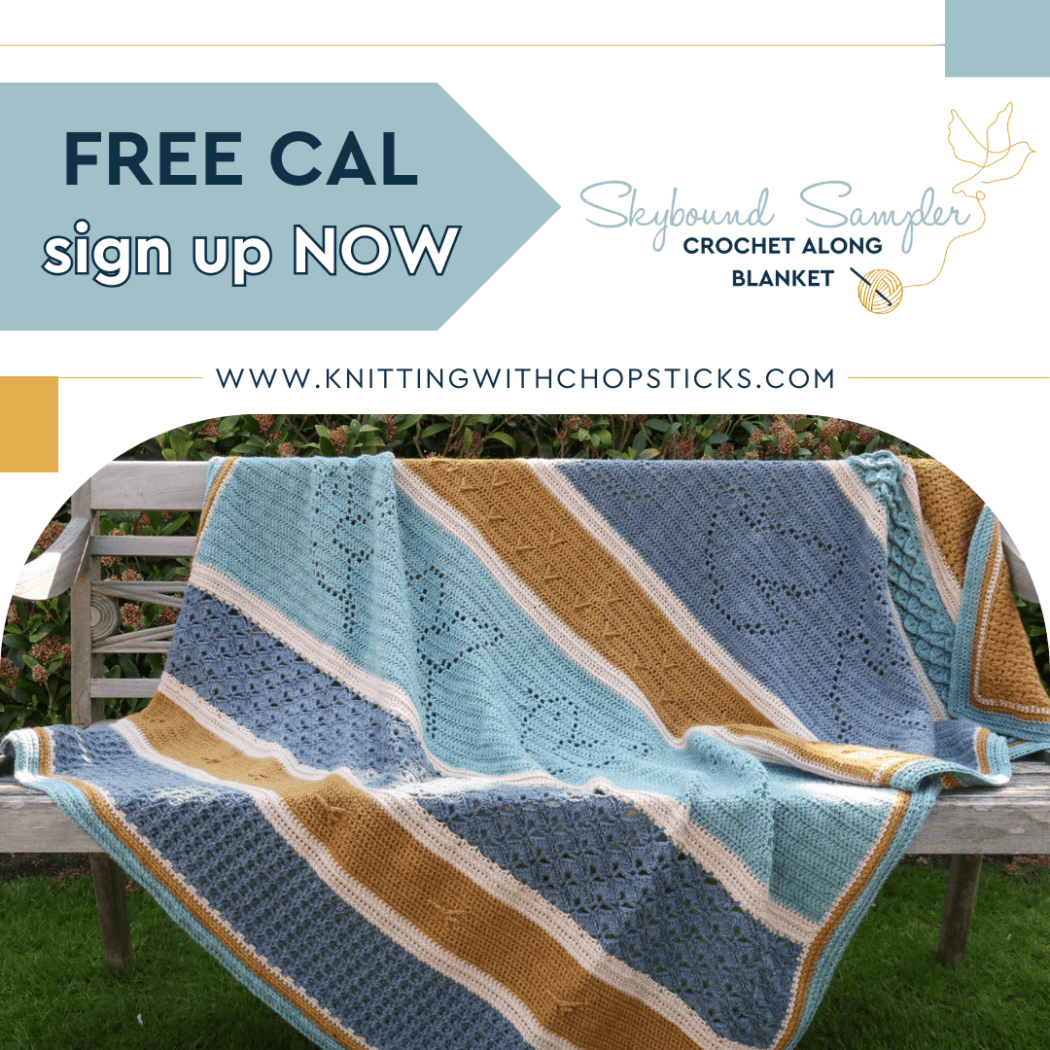 Free Crochet Along Blanket Pattern - Skybound Sampler CAL | Knitting ...