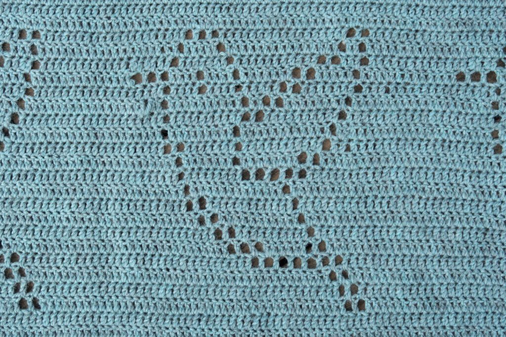 Hummingbirds filet crochet stitch tutorial free
