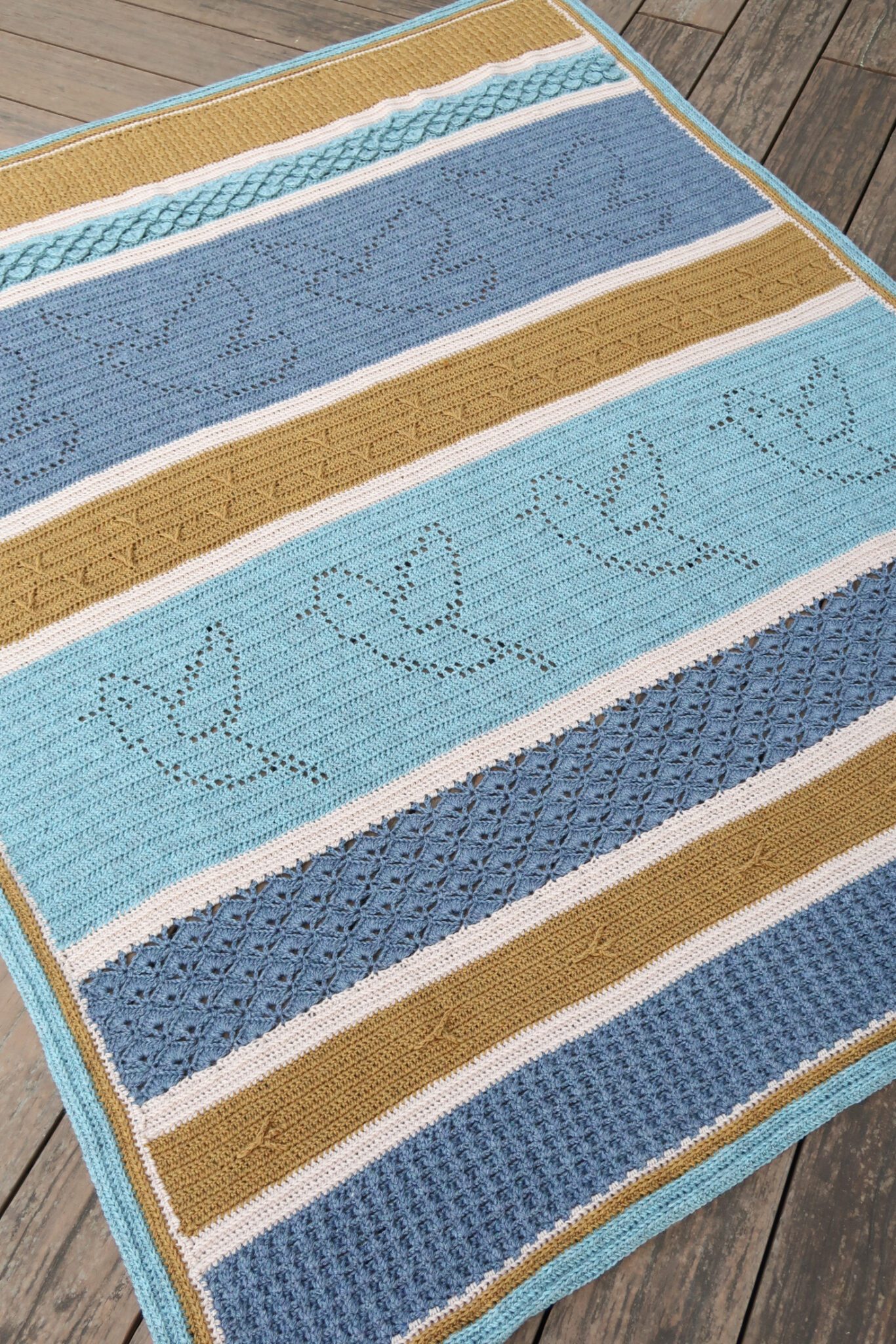 Free Crochet Along Blanket Pattern - Skybound Sampler CAL | Knitting ...