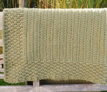 alpine stitch crochet blanket pattern free