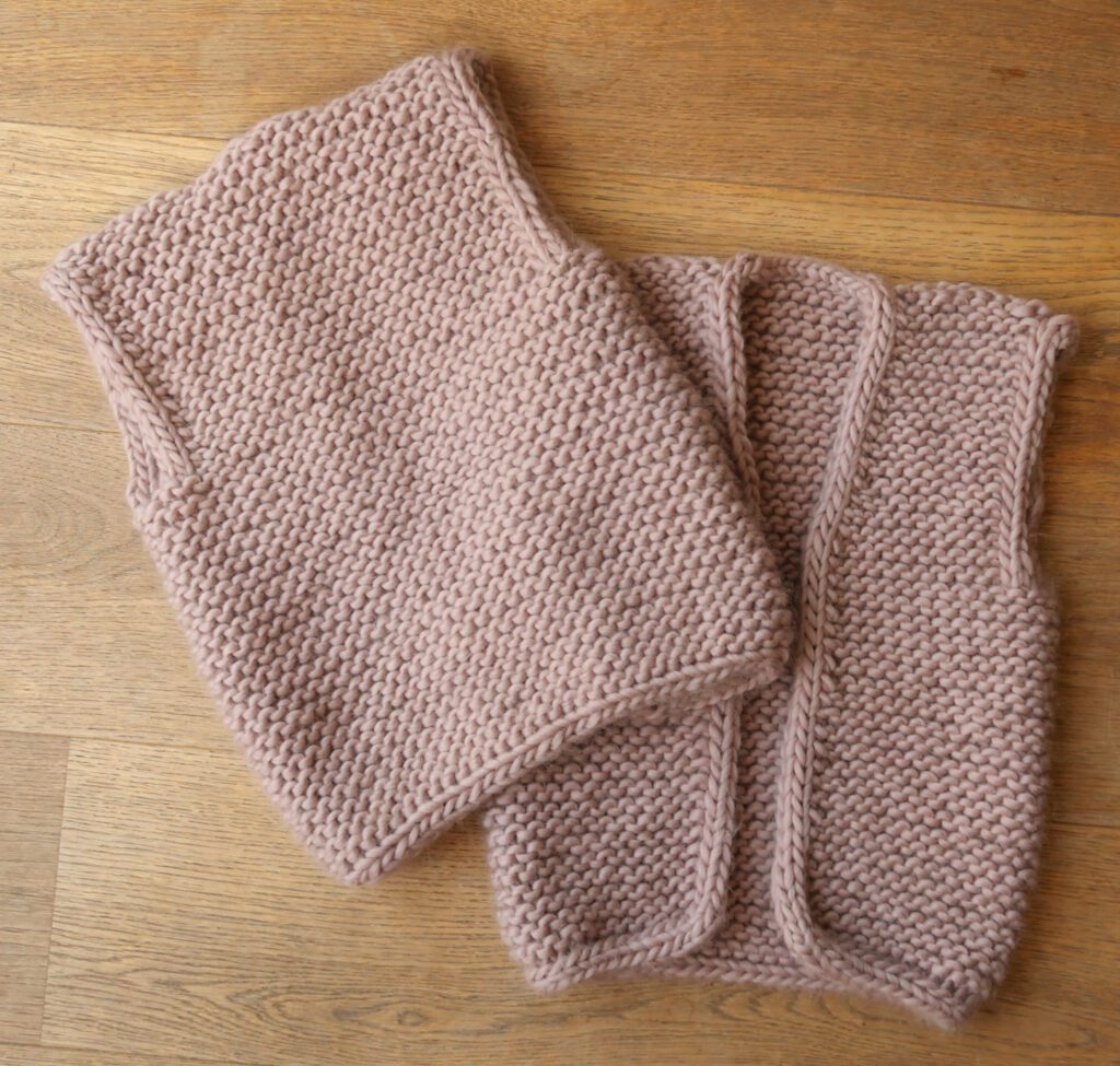 childrens vest knitting pattern