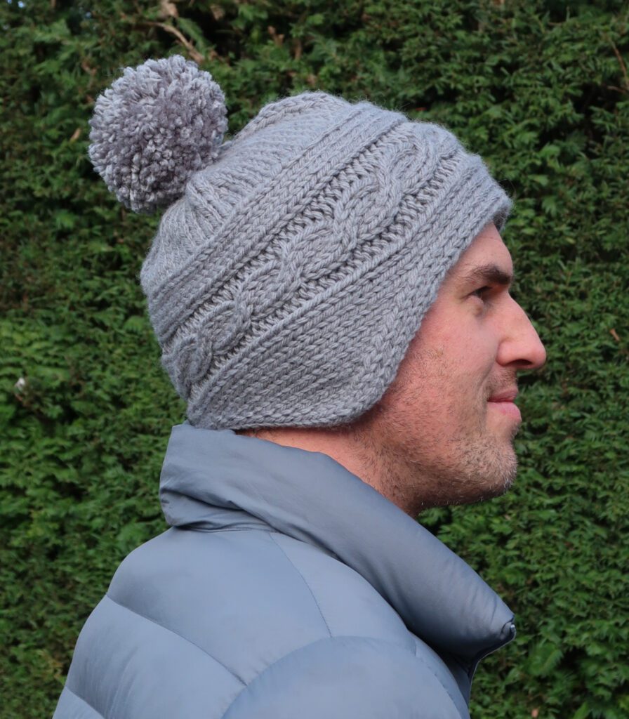 chunky knit hat pattern free