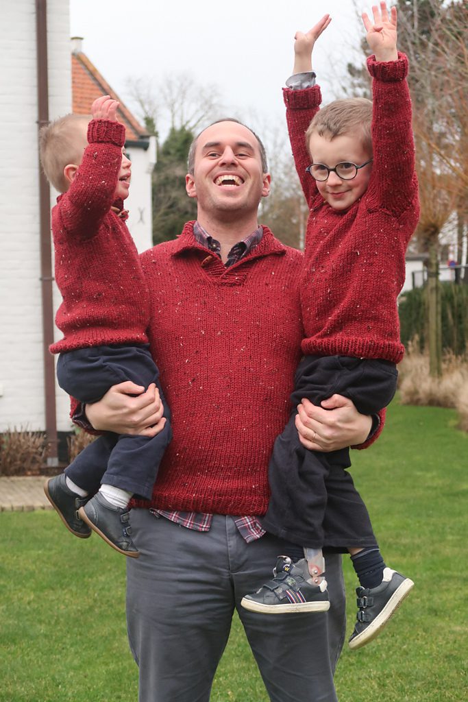 easy mens sweater knitting pattern