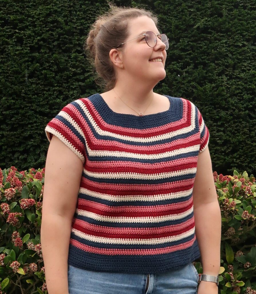 easy crochet top pattern free
